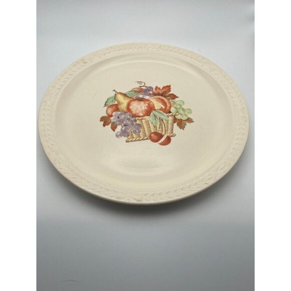 Universal Laurella Fruit Basket Plate Made in USA Used - Picture 1 of 2